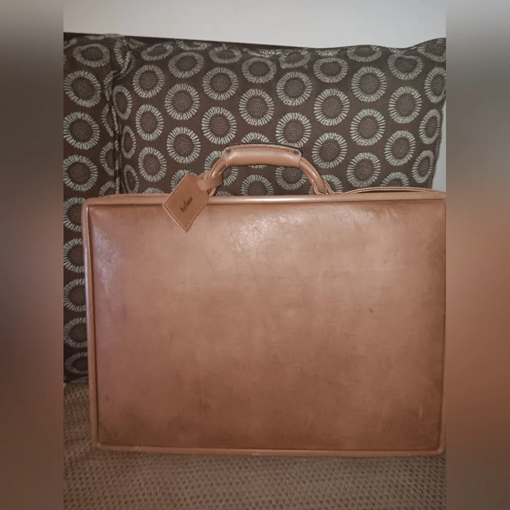 Hartman Luggage Vintage Leather Briefcase